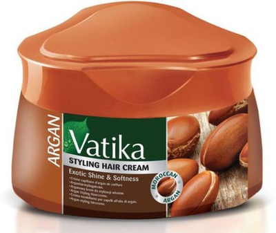 

click store Vatika Moroccan Argan Shine & Softness Hair Cream Cream(140 g)