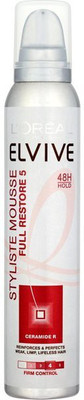 

L'Oreal Paris Elvive 48H Hold Full Restore 4 Styliste Mousse Mousse(200 ml)