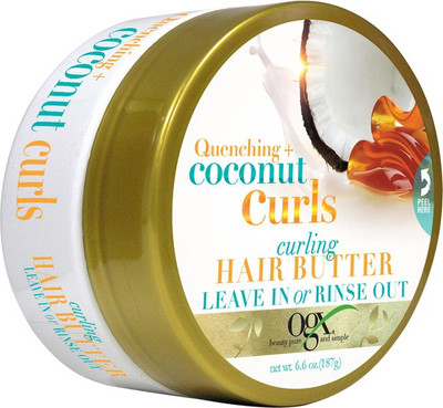 OGX Quenching+Coconut Curls Curling Hair 1butter Cream(187 g)