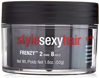 

Sexy Hair Short Frenzy Matte Texture Pomade 2 Shine And 8 Hold Cream(51 g)