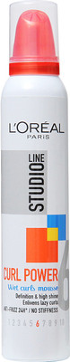 

L'Oreal Paris Studio Line Curl Power Mousse Spray(199 ml)