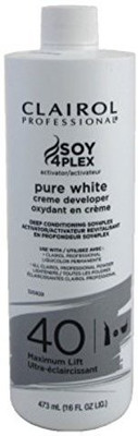 

Clairol Pure White 40 Creme Developer Maximum Lift 16oz (3 Pack) Cream(473 ml)