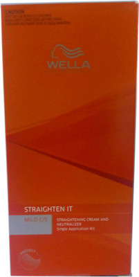 

Wella Professionals Straighten It Mild For Curly (Straightening Cream And Neutralizer) Cream(200 g)