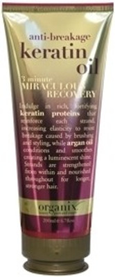 

Organix Org Anti-breakage Keratin Oil 3 Minute Miraculous Recovery(200 ml)