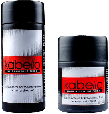 

Kabello Hair Building fiber Black set of 2(42 g)