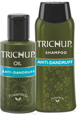 

Trichup Herbal Anti-Dandruff Treatment Kit(300 ml)