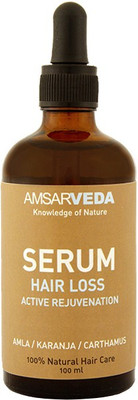 

Amsarveda 100% Natural Hair Loss Serum - Active Rejuvenation(100 ml)
