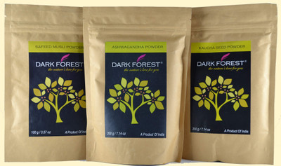 

Dark Forest Ashwagandha+ Safed Musli+ Kauch+ Gokhru+ Jatamasi Combo(900 g)