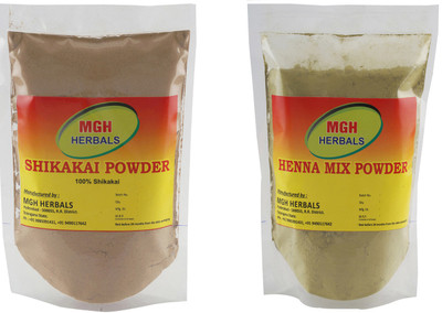 

MGH Herbals Shikakai and Henna Mix Powder Combo(400 g)