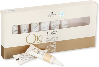 

Schwarzkopf BC Bonacure Time Restore Q10 Scalp Balm ( Leave-In ) - 8x7ml(56 ml)