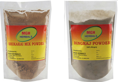

MGH Herbals Shikakai Mix and Bhingraj Powder Combo(400 g)