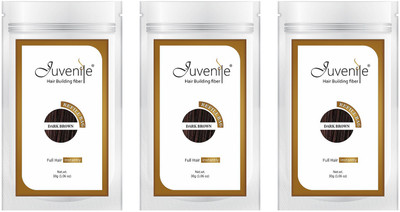 

Juvenile Juvenile Hair Building Fiber Refill Bag Pack Of Three Dark Brown(90 g)
