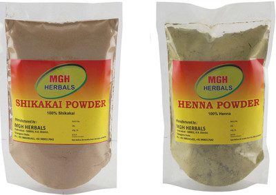 

MGH Herbals Shikakai and Henna Powder Combo(400 g)