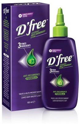 

D'free Anti Dandruff Lotion With Anti Recurrence Formula(100 ml)