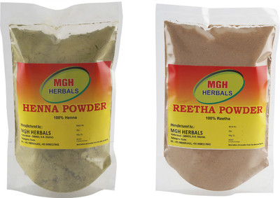 

MGH Herbals Henna and Reetha Powder combo(400 g)
