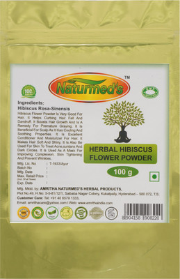 Naturmed's HERBAL HIBISCUS FLOWER POWDER(100 g)