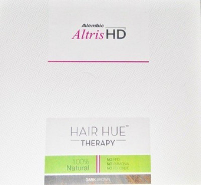 

Alembic Altris Hd - Hair Hue Therapy - Dark Brown (Pack of 2) - 150gm each(300 g)