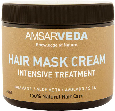 

Amsarveda 100% Natural Hair Mask Cream - Intensive Treatment(400 ml)