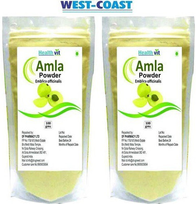 

HealthVit AMLA POWDER (AMALKI) Pack of 2(100 g)