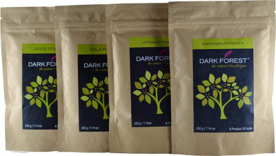 

Dark Forest Amla, Neem, Jatamasi, Bhringraj Combo(800 g)