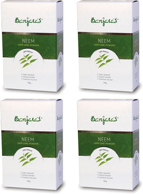 

Banjara's Neem Powder 100 Gm Set Of 4 Pack(400 g)