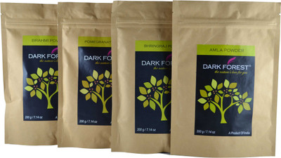 

Dark Forest Beautiful Hair(Pomegranate, Bhringraj, Brahmi & Amla)(800 g)