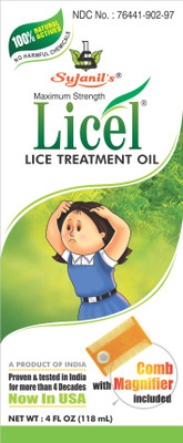Sujanil Maximum Strength Licel Lice Treatment Oil(118 ml)