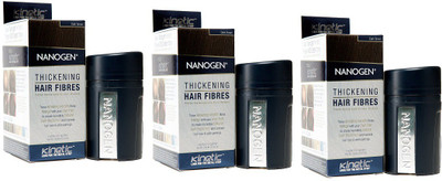 

Nanogen Thickening Hair Fibres Dark Brown - Pack of 3(15)