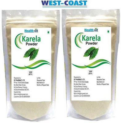 

HealthVit KARELA POWDER 100gms Pack of 2(100 g)