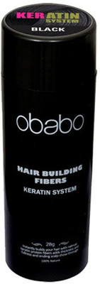 Obabo Hair Building Fibers Dark Brown Color(28 g)