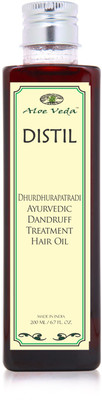 

Aloe Veda Dhurdhurapatradi Ayurvedic Dandruff Treatment Hair Oil(200 ml)