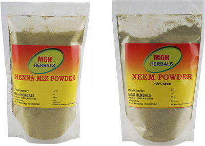 

MGH Herbals Henna Mix and Neem Powder Combo(400 g)