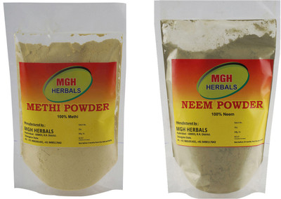 

MGH Herbals Methi and Neem Powder Combo(400 g)