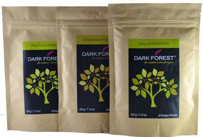 

Dark Forest Natural Shampoo & Conditioner (Shikakai, Reetha & Amla)(600 g)