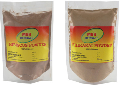 

MGH Herbals Hibiscus and Shikakai Powder Combo(400 g)