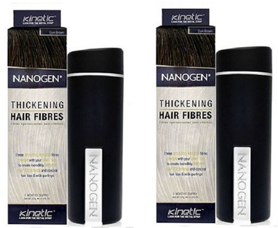 

Nanogen Thickening Hair Fibres Dark Brown - Pack of 2(60 g)