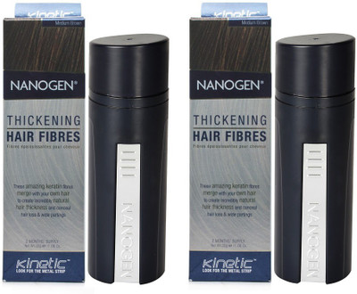 

Nanogen Thickening Hair Fibres Medium Brown - Pack of 2(30)