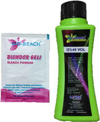 

Bio Reach 12%40 DEVELOPER & 1 BLONDER GELI FREE(200 ml)
