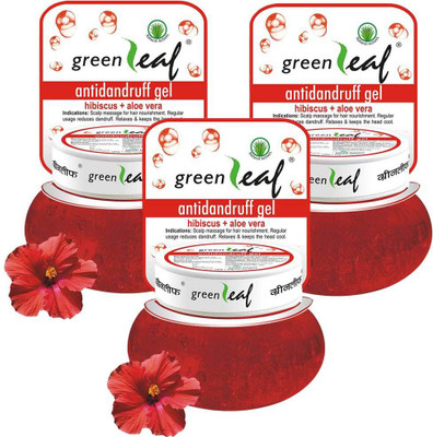 

Greenleaf Antidandrugg Gel Hibiscus+ Aloe Vera(360 g)