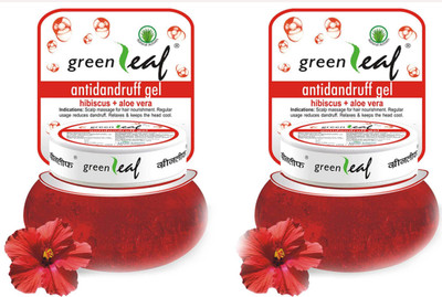 

Greenleaf Antidandrugg Gel Hibiscus+ Aloe Vera(240 g)