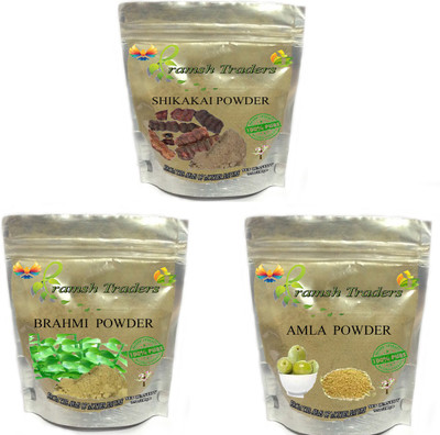 

PRAMSH AMLA+BRAHMI+SHIKAKAI POWDER(300 g)