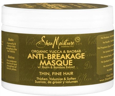 

Shea Moisture Organic Yucca & Baobab Anti-Breakage Masque(340 g)