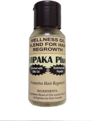 

Primefit Solutions Hair Regrowth Peptides with Emu and Essential Oils Blend- Vipaka Plus(70 ml)