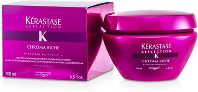

Kerastase Kerastase Reflection Chroma Riche Luminous Softening Treatment Masque (For Highlighted or Sensitised, Color-Treated Hair)(200 ml)
