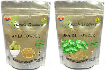 

PRAMSH AMLA200GM+BRAHMI200GM POWDER(400 g)