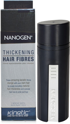 

Nanogen Thickening Hair Fibres Black(30 g)