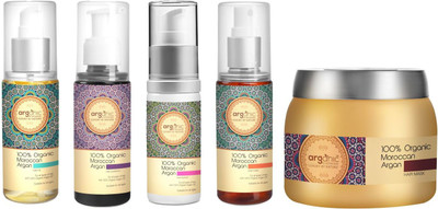 

Aryanveda Herbals 100% Arganic Moroccan Hair Combo(550 ml)