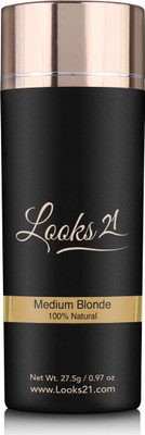 

Looks 21 Hair Building Fiber - Medium Blonde(25 g)