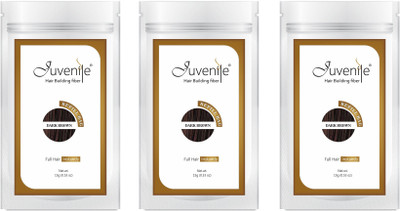 

Juvenile Hair Building Fiber Refill Bag Pack Of Three Dark Brown(45 g)