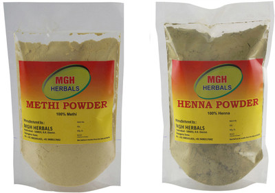 

MGH Herbals Methi and Henna Powder Combo(400 g)